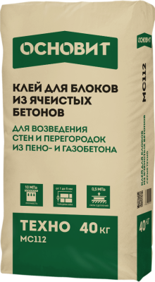 ТЕХНО клей монтажный MC112 ОСНОВИТ (sp)
