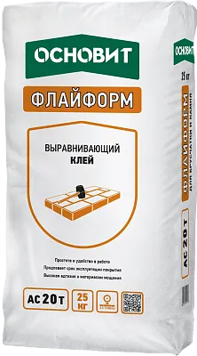 ФЛАЙФОРМ AC20 T выравнивающий клей ОСНОВИТ